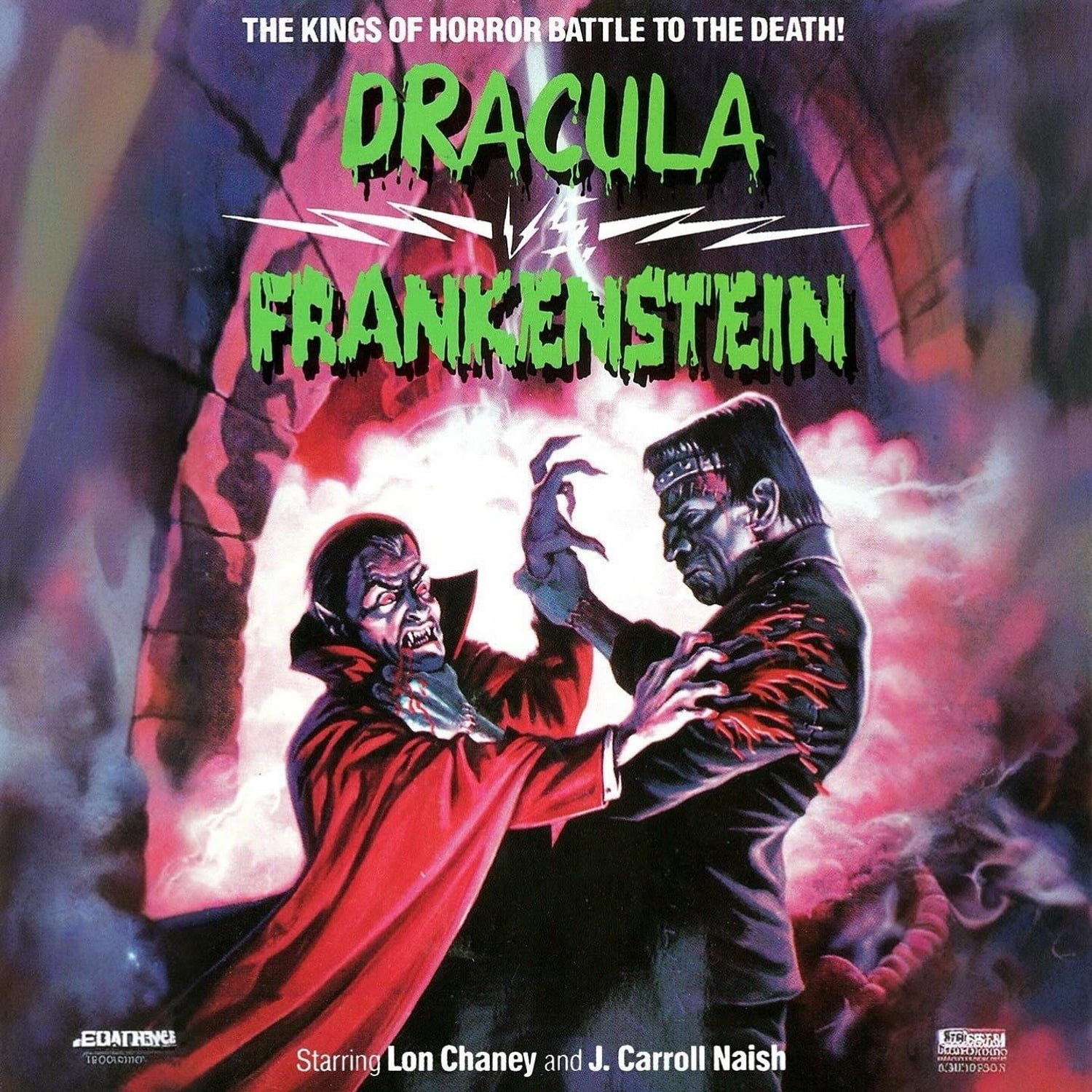 체리드라이버Dracula vs. Frankenstein 1971 VHS