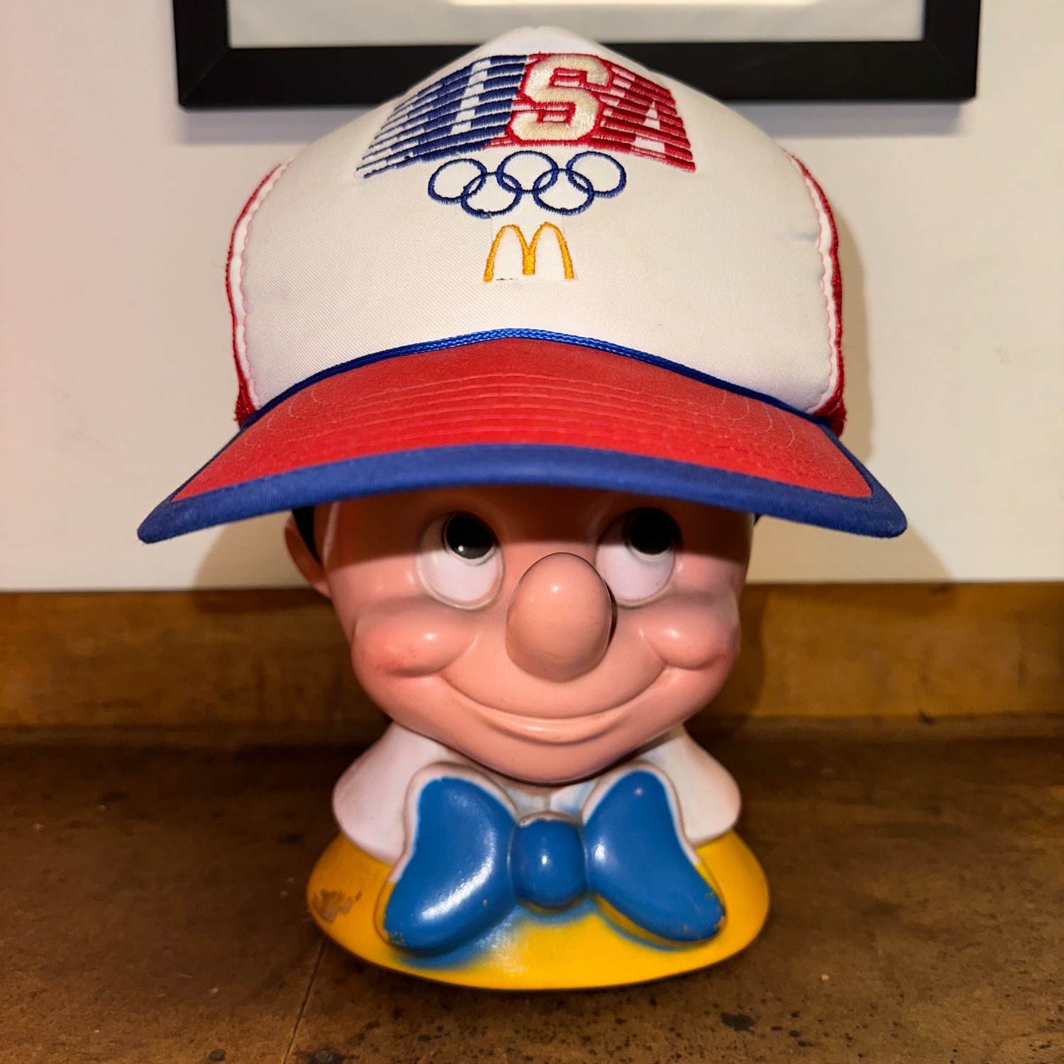 체리드라이버1984 엘에이 올림픽 오피셜 굿즈 트러커캡 1984 LA Olympics Official VTG Trucker Hat